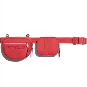 SOLD❣️ Ivy park belt bag in color real coral